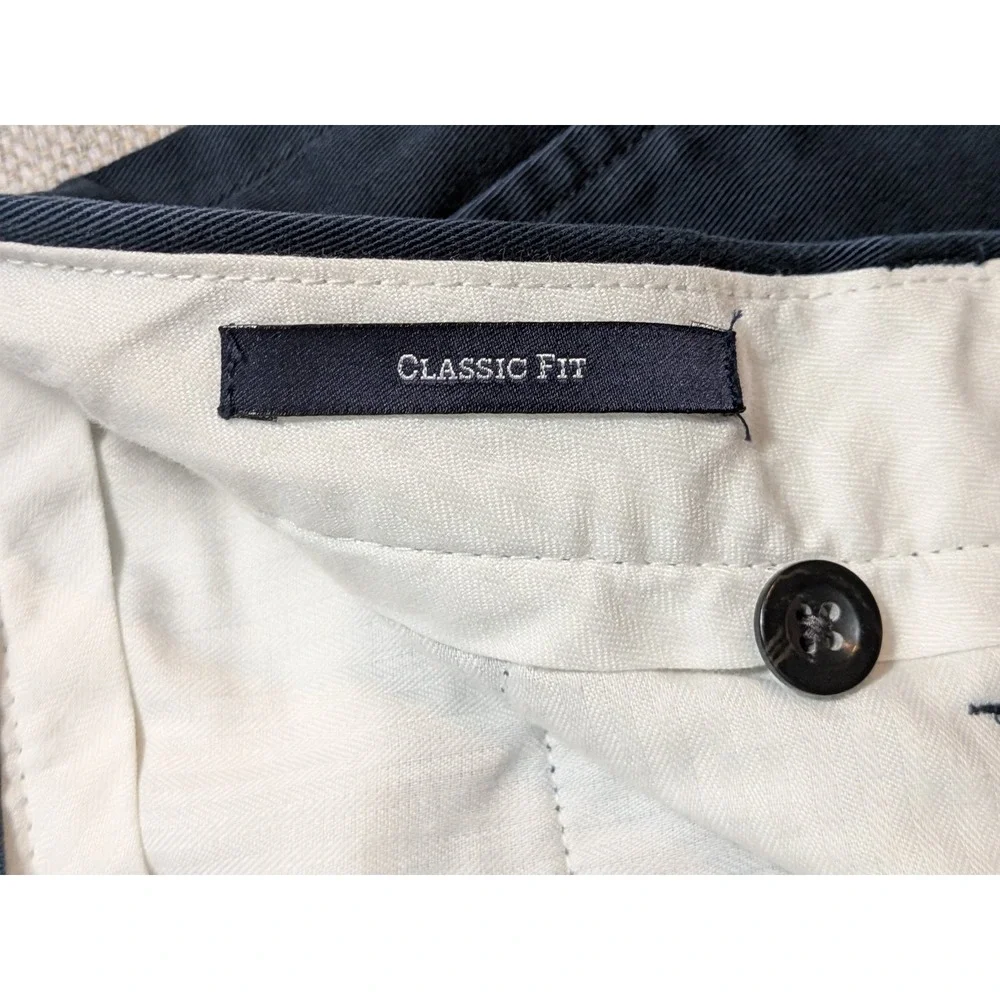 Polo Ralph Lauren Pants Men's 32x32 Navy Cotton Chino Classic Fit Pony Logo